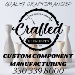 Crafted Elements Custom Component Manufacturing ad